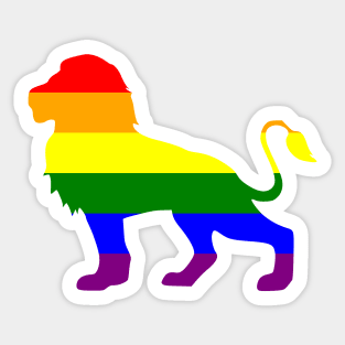 Lion Pride Sticker